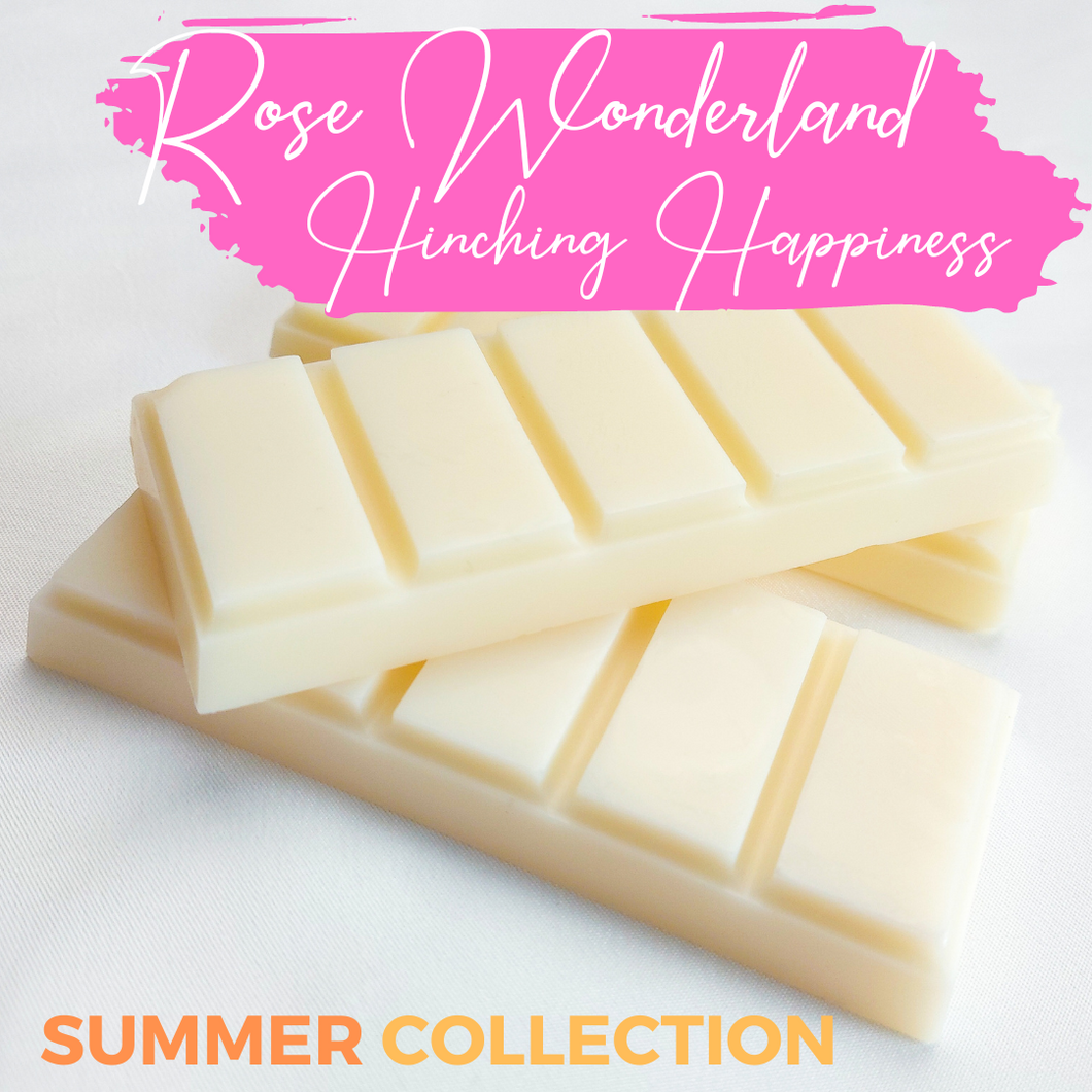 Rose Wonderland - Hinching Happiness Snap Bar Wax Melts