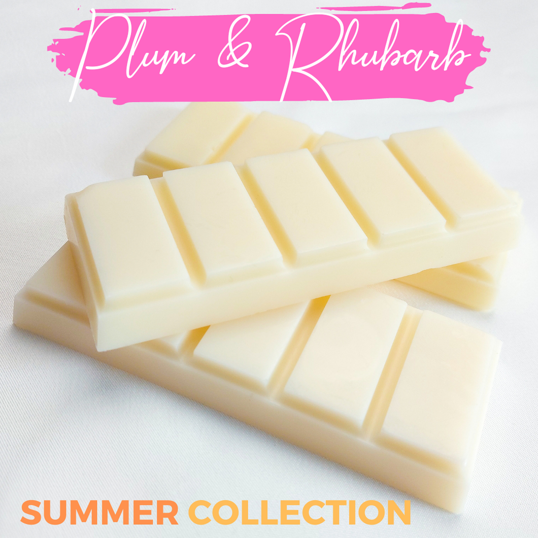 Black Plum & Rhubarb Snap Bar Wax Melts