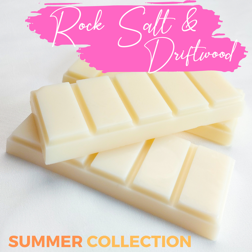 Rock Salt And Driftwood Snap Bar Wax Melts