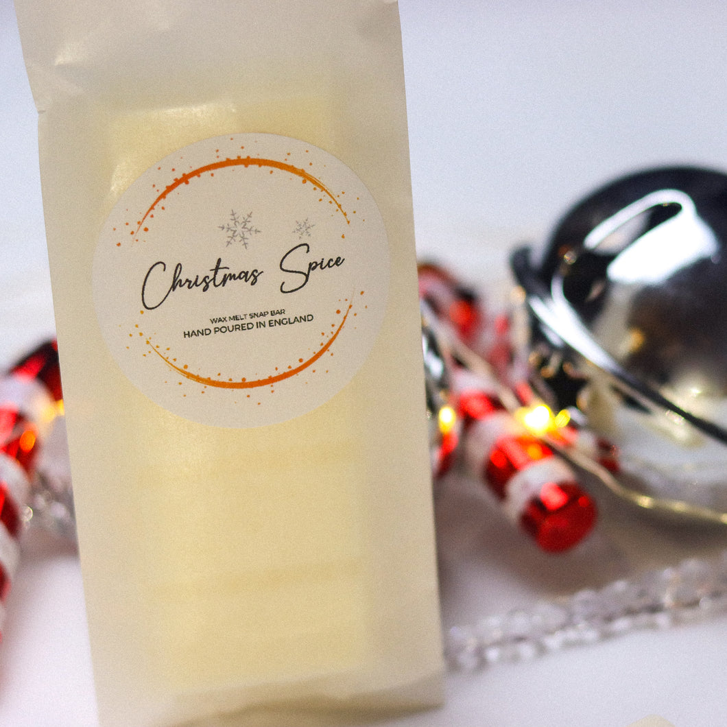 Christmas Spice Snap Bar Wax Melts